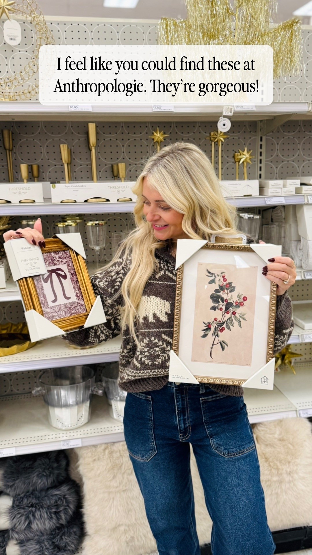 These frames are stunning and I love artwork in them! 😍

#LTKHome #LTKHoliday