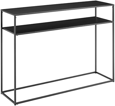Crosley Furniture Braxton Sofa Console Table with Storage Shelf for Hall, Entryway, or Living Roo... | Amazon (US)