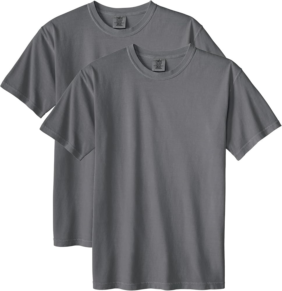 Comfort Colors Adult Heavyweight Short Sleeve Tee, Style G1717/G1745, Multipack | Amazon (US)