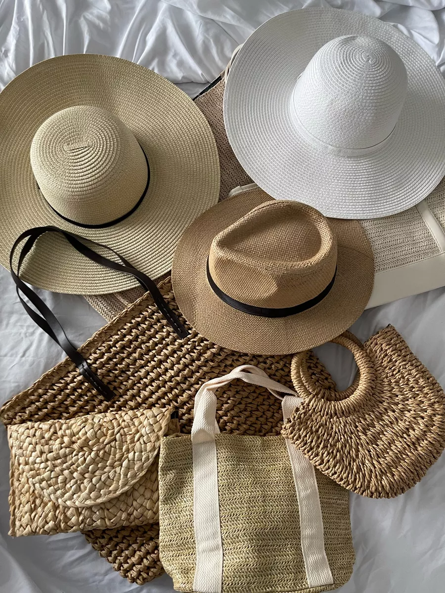 Best straw hat outfits - Magic of Clothes