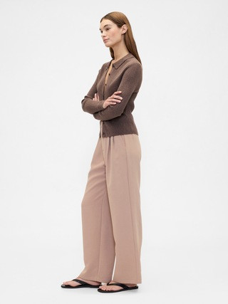 Easy Crepe Trousers | Gap Factory