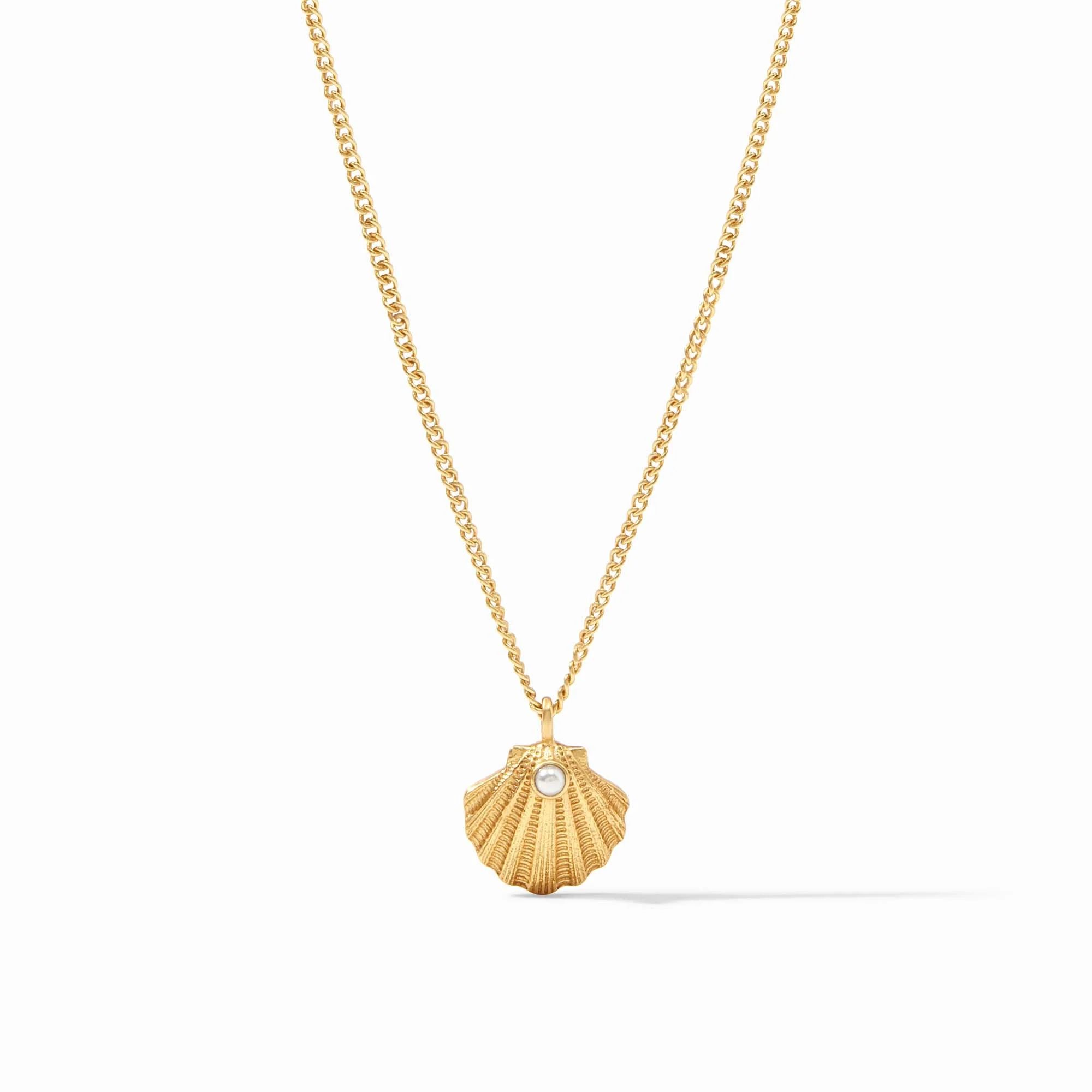 Sanibel Shell Delicate Necklace | Julie Vos