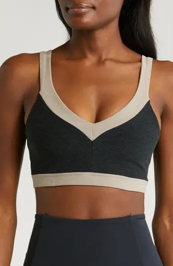 Beyond Yoga Topline Space Dye Sports Bra | Nordstrom | Nordstrom