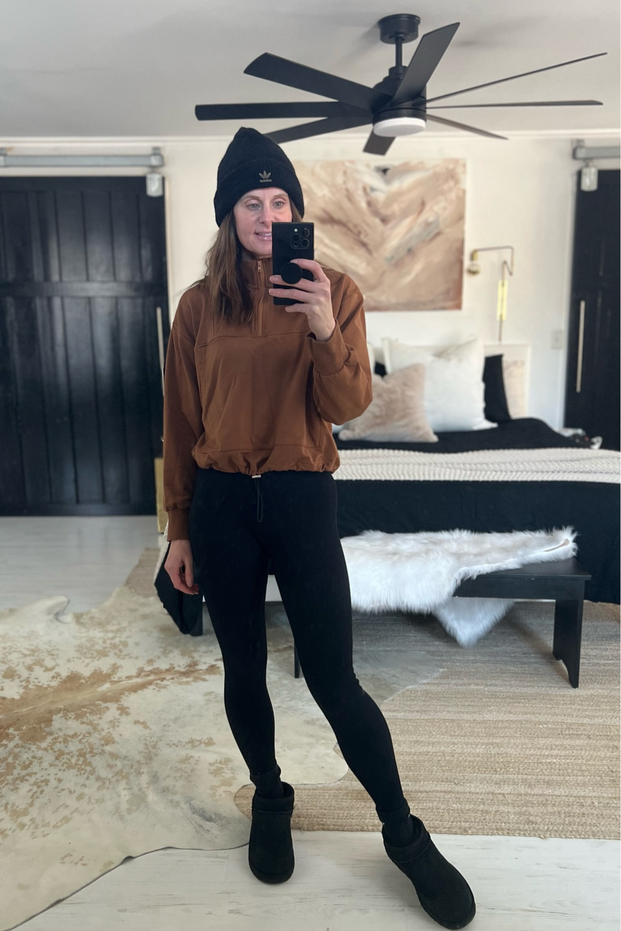 Wearing M in sweatshirt & S in leggings

#LTKunder100 #LTKunder50 #LTKSeasonal