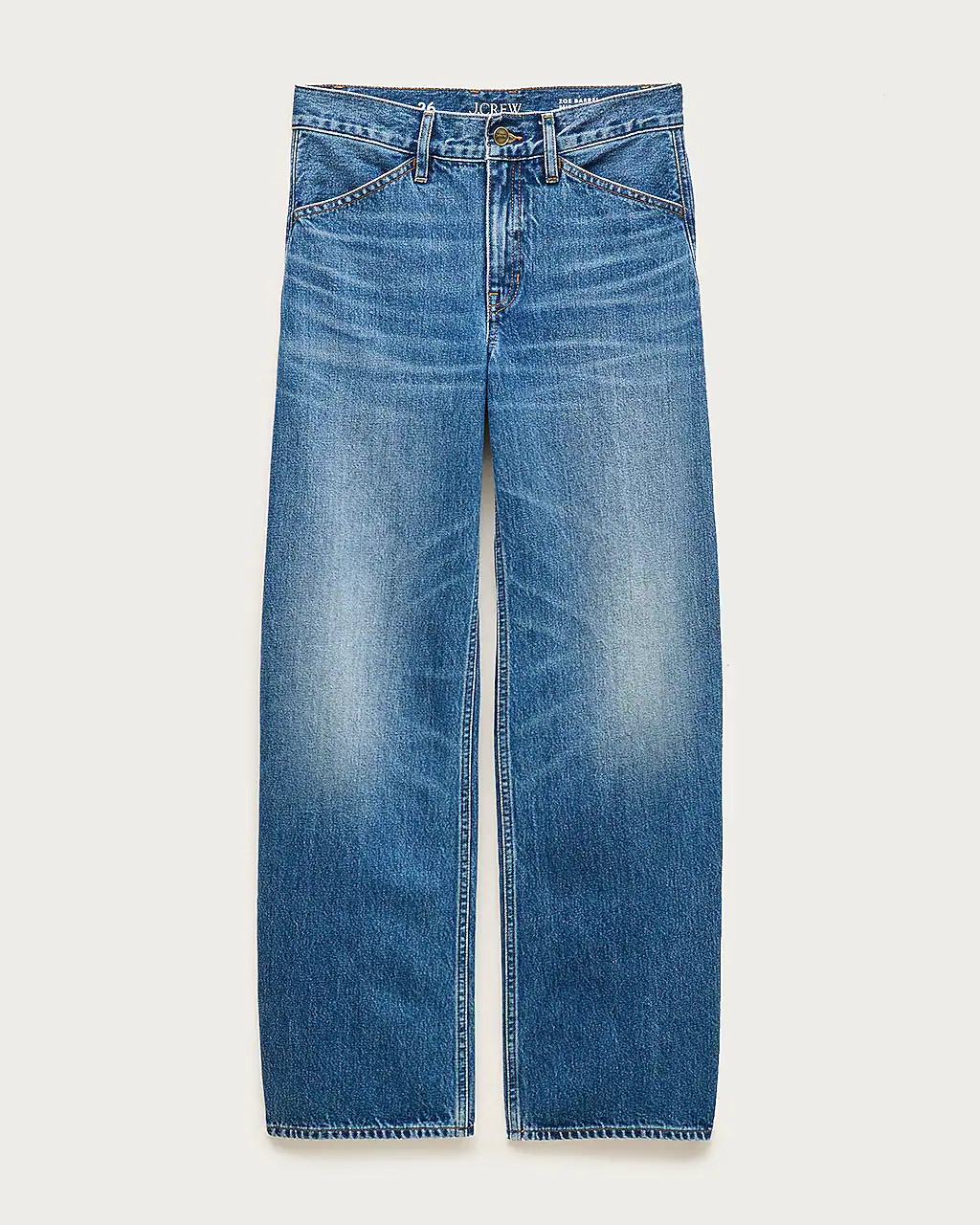 Petite Zoe barrel-leg jean | J. Crew US