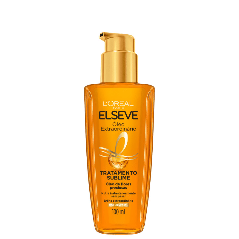 Óleo de tratamento para todos os tipos de cabelos. Oferece mais nutrição, maciez e brilho inte... | Beleza Na Web (BR)