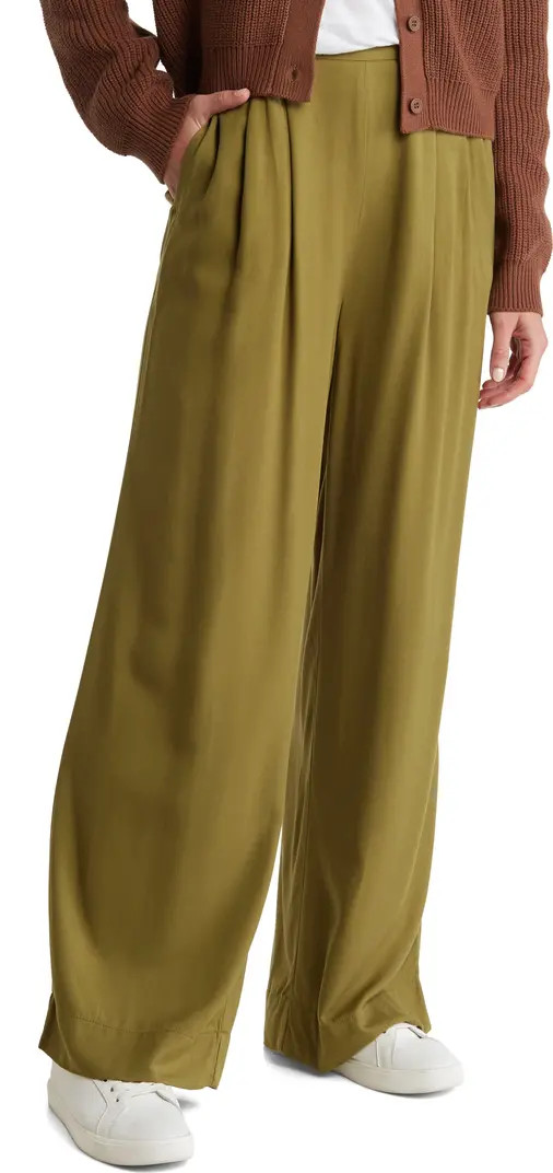 Melrose and Market Pull-On Wide Leg Pants | Nordstromrack | Nordstrom Rack