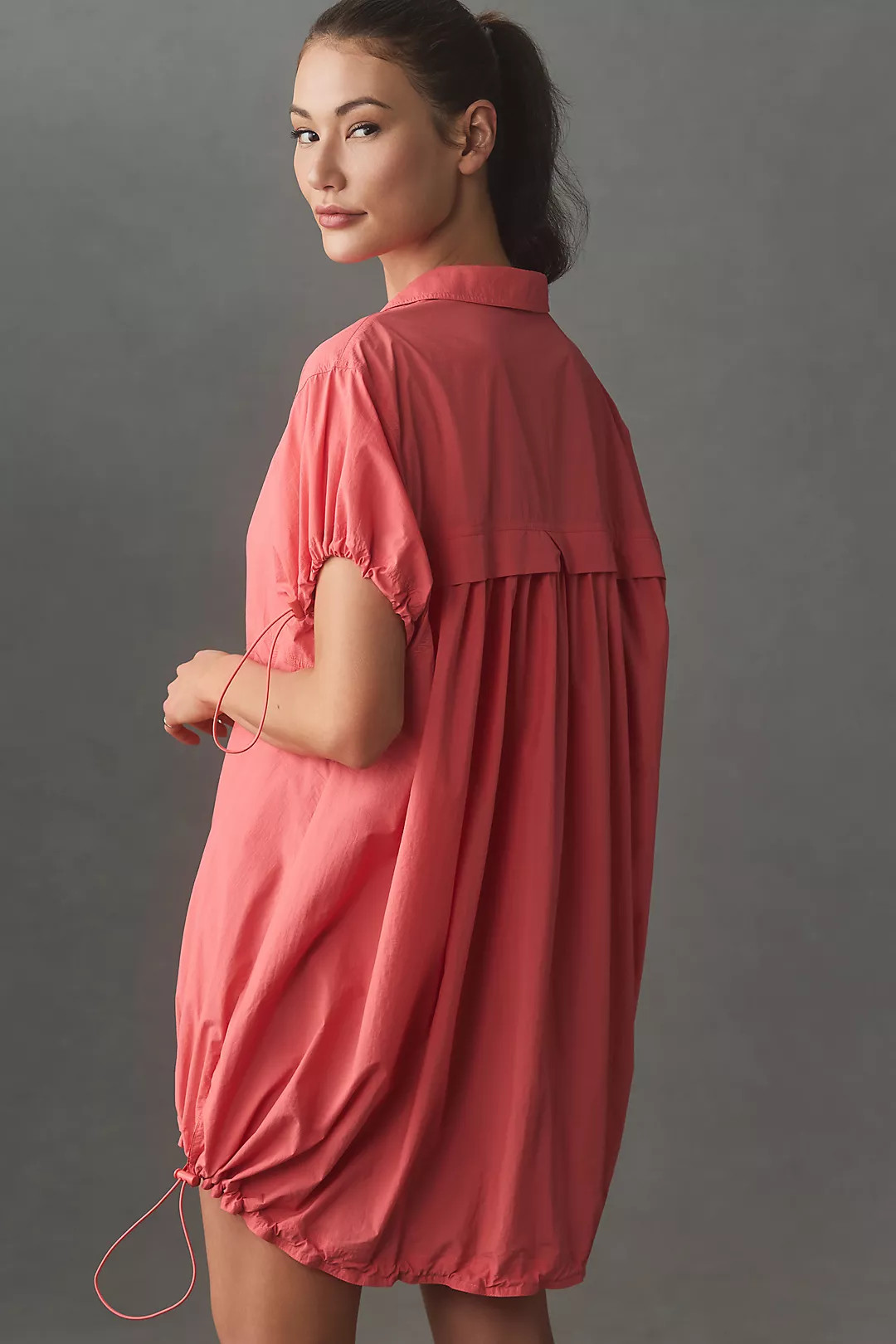 Daily Practice by Anthropologie Dream Team Collared Mini Dress | Anthropologie (US)