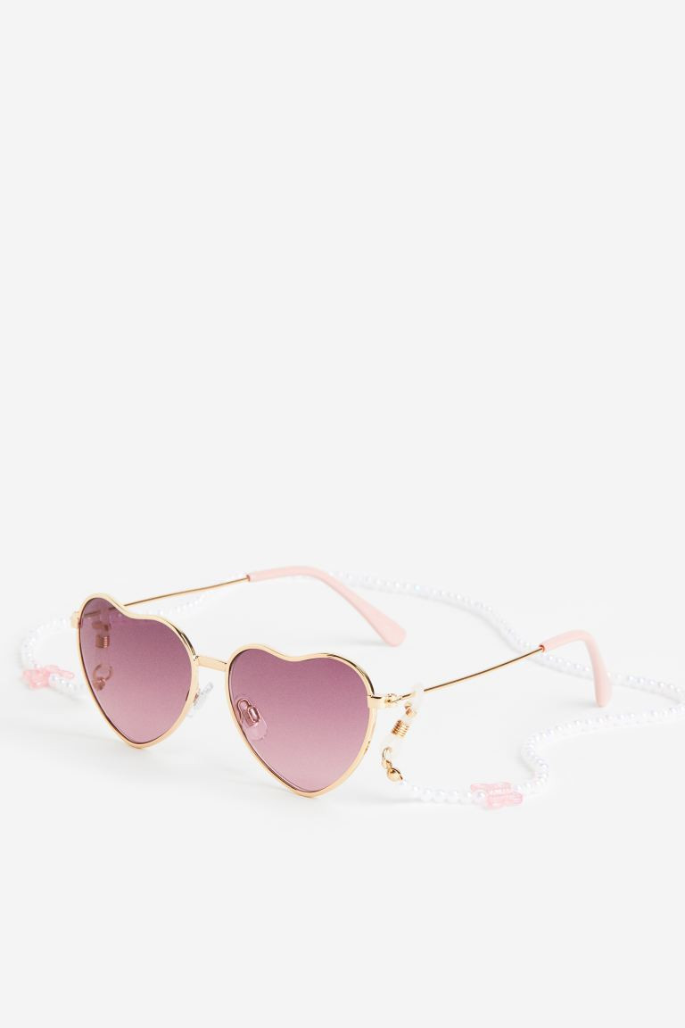 Sunglasses with Eyeglass Chain | H&M (US + CA)
