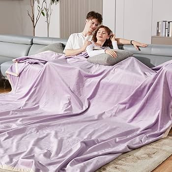 Krifey Oversized Blanket - 120” x 120” (10' x 10') Extra Large Comfy Blankets for Bed, Sofa, ... | Amazon (US)