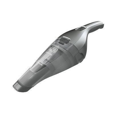 BLACK+DECKER Compact Lithium Handheld Vacuum HNVC220BCZ01 Gray: Cordless Dustbuster, Portable Car Vacuum, Rechargeable | Target