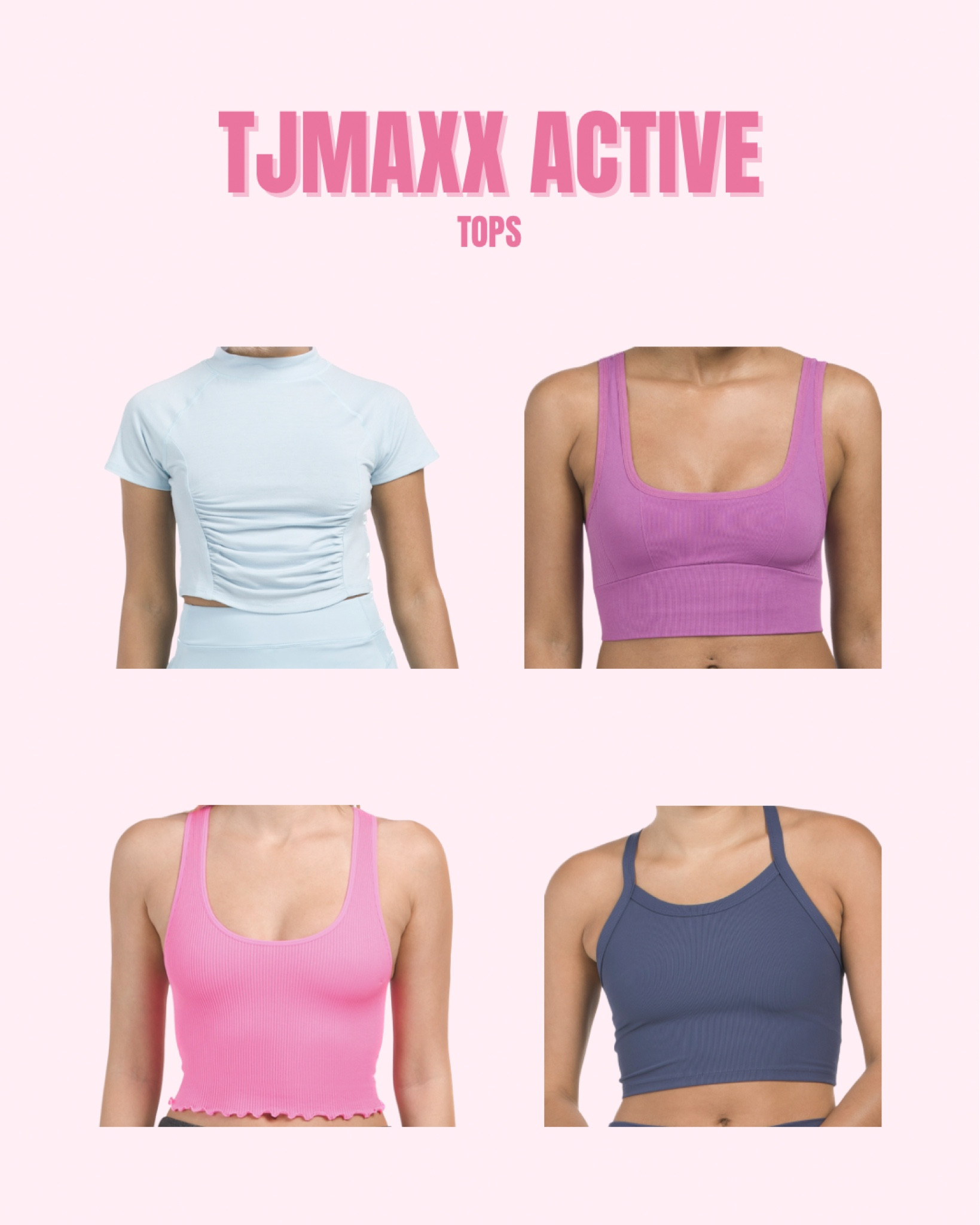 TJMAXX Active Tops

#LTKFind #LTKFitness #LTKBacktoSchool