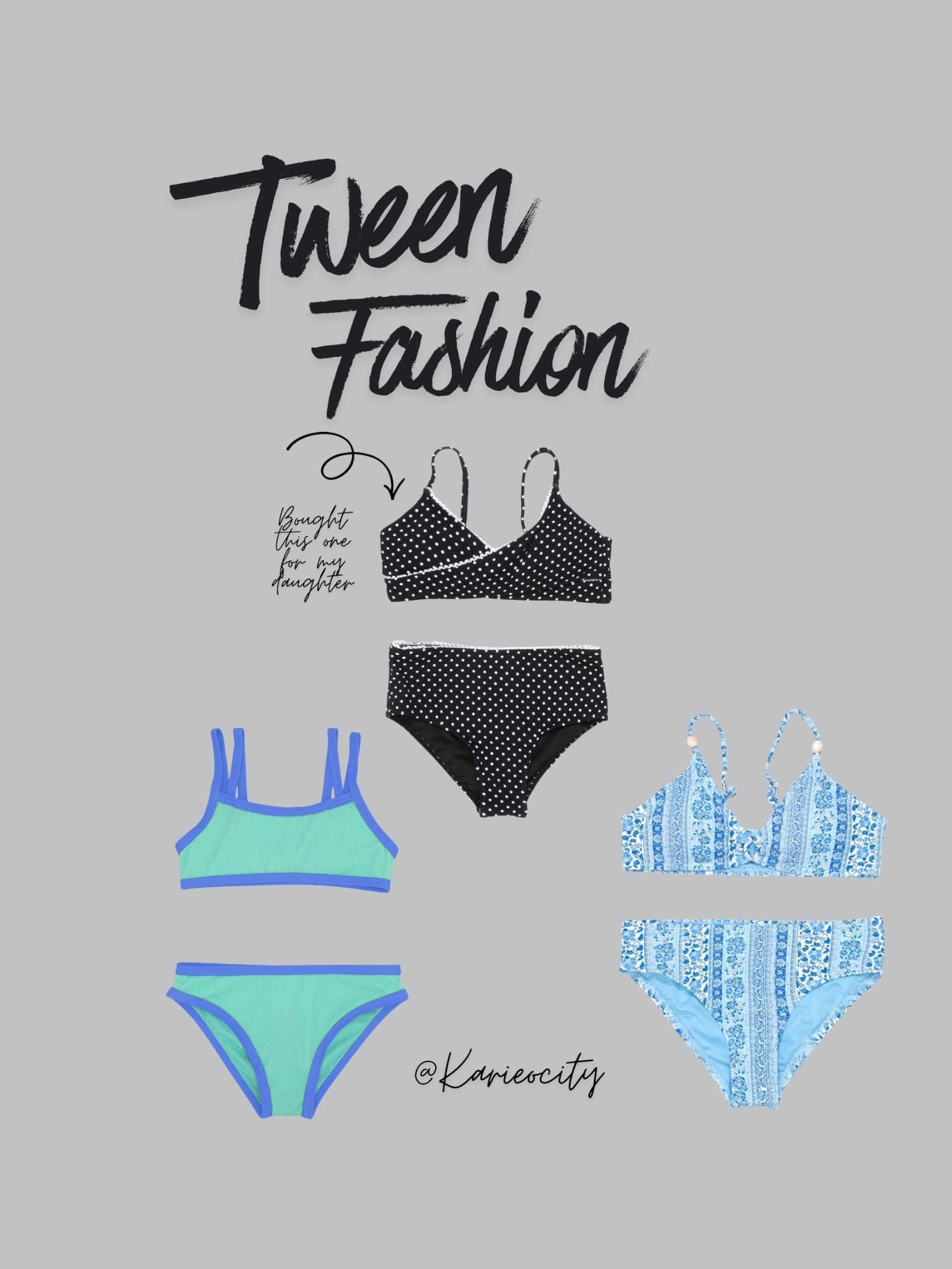 Tween Fashion ✔️

Tween Fashion// Tween Swimsuits// Tween girl swimsuits // Tween polka dot swimsuit // Tillys 

#LTKKids