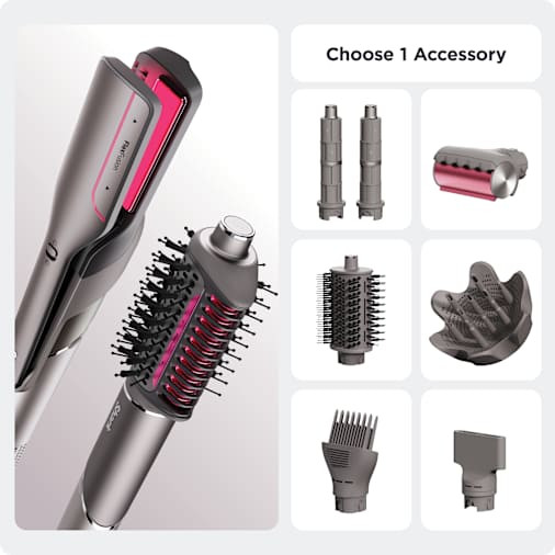 Build Your Own Shark® FlexFusion™ Air Straightener + Brush Set (Metallic Mist) Shop All Beauty... | Sharkclean