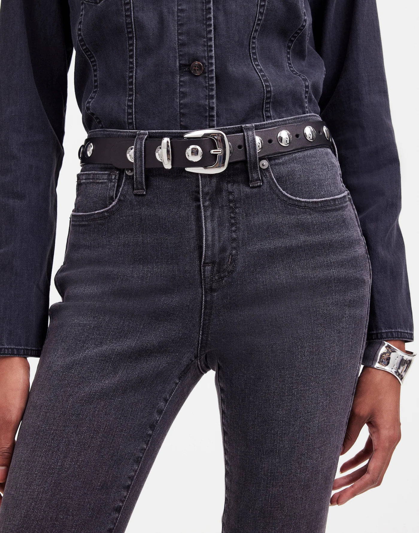 Studded Western Belt | Madewell | Madewell