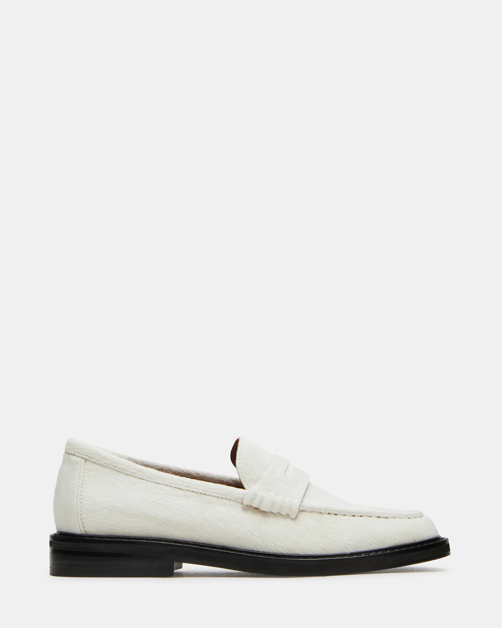 MADISON White Multi Women's Penny Loafer | Steve Madden (US)