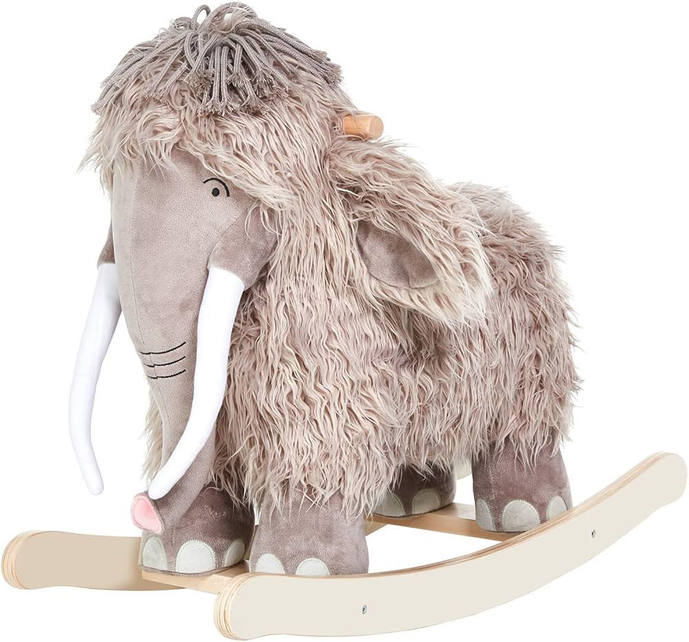 labebe - Plush Rocking Horse, Mammoth Rocker, Stuffed Rocker Toy for Child 1-3 Year Old, Kid Ride... | Amazon (US)