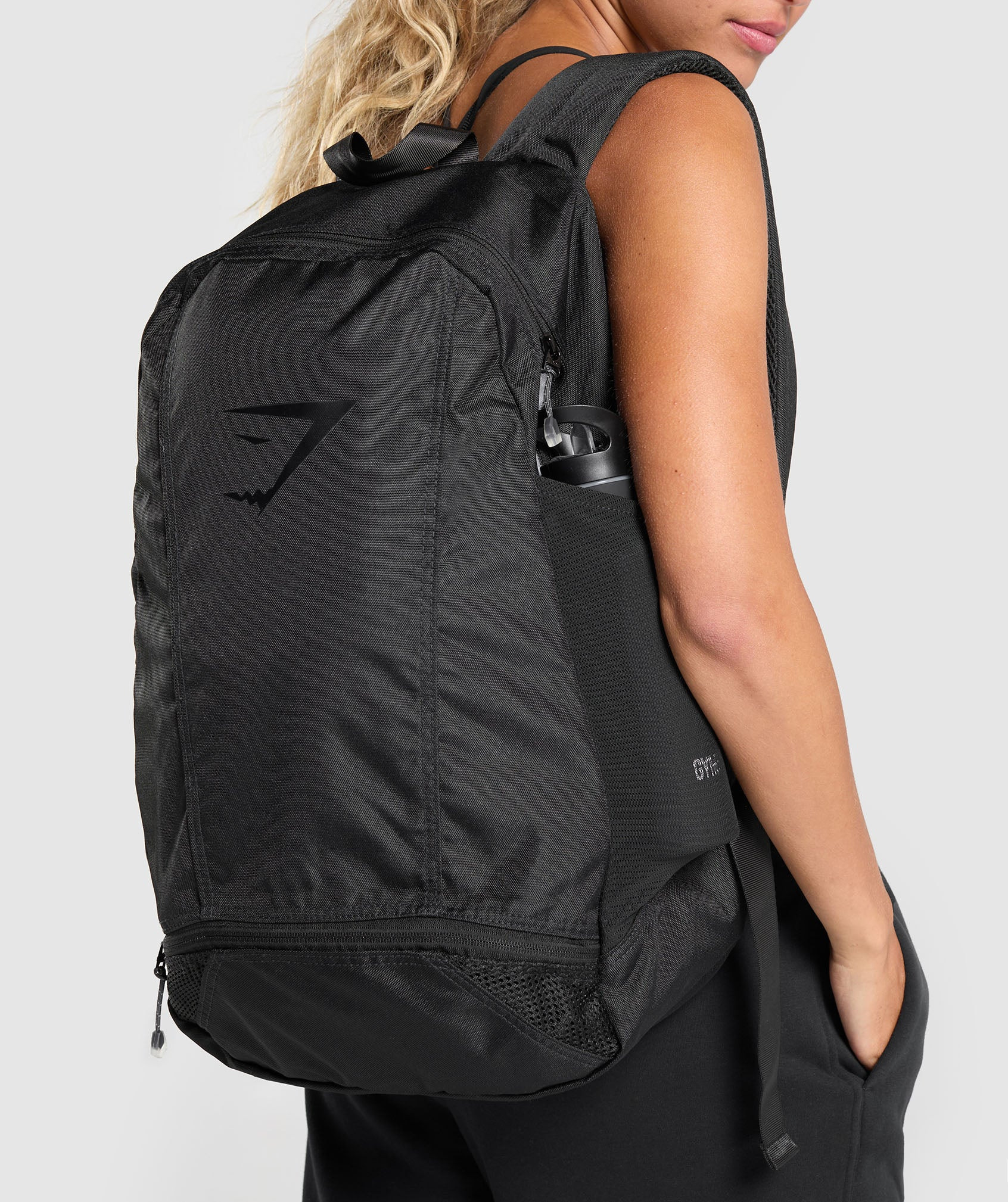 Gymshark Sharkhead Backpack - Black | Gymshark US