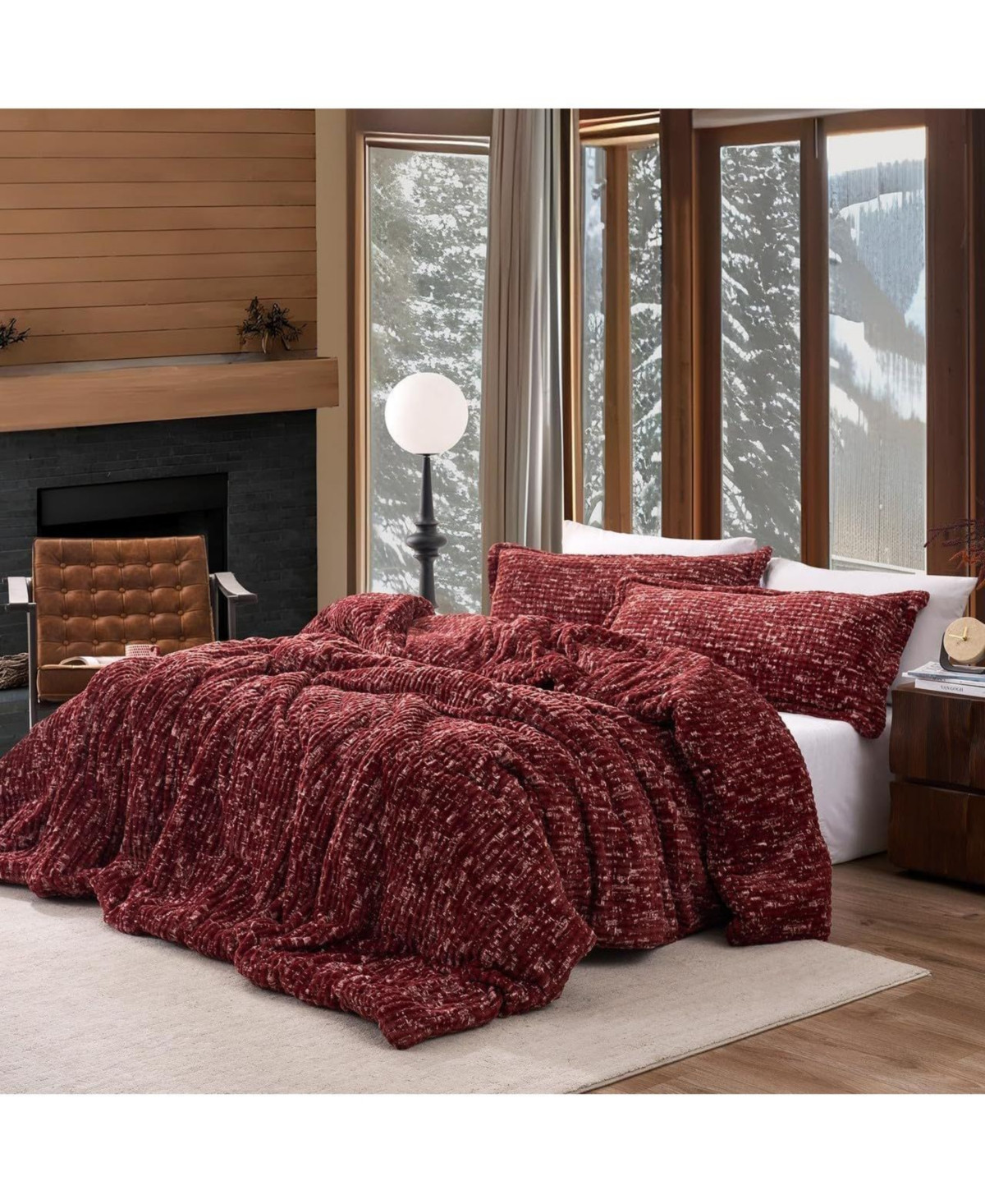 Coma Inducer Sleep Bully Oversized Comforter Set - Fired brick | Macy's