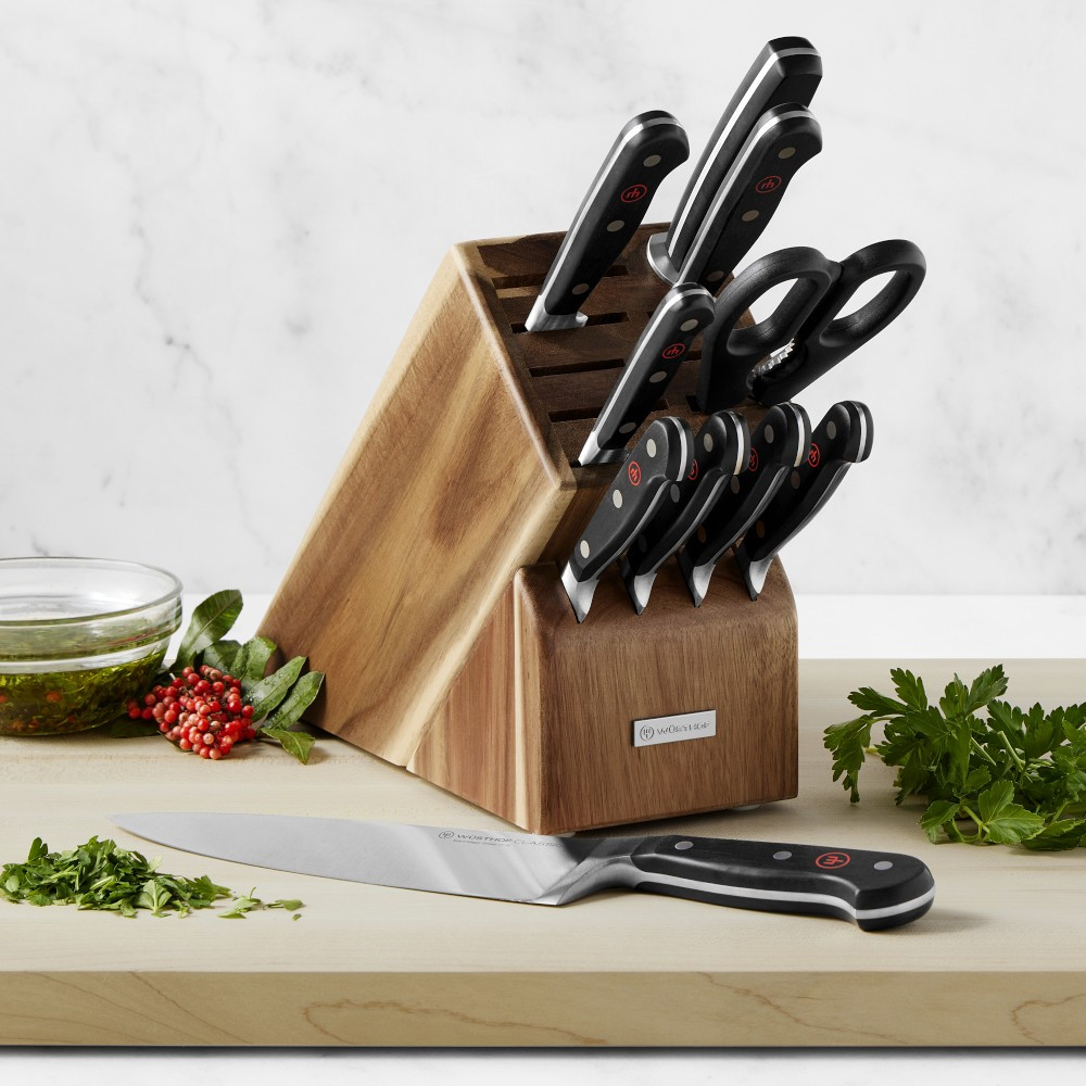 Wüsthof Classic Essential Knife Block, Set of 11 | Williams-Sonoma