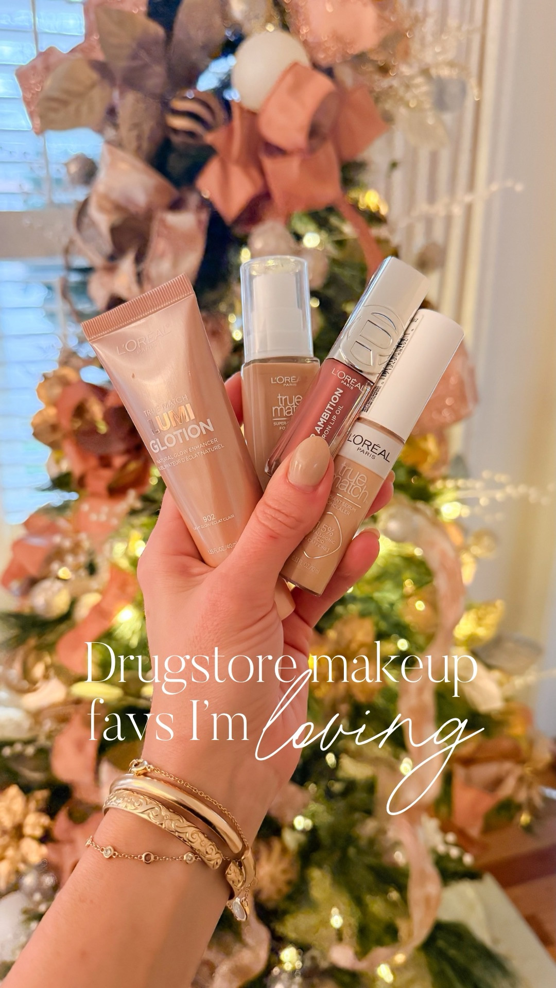 Lumi Glotion by @lorealparis is forever my holy grail makeup product-and yes I will die on this hill. 🙌🏻

If you want details on the other drugstore products I used here, comment LINKS and I’ll send to ya!

And if you can’t put your finger on what’s different- I got my lip filler dissolved for a bit-we are on a journey over here 🤣. Some of it had migrated and we are gonna start fresh in the new year 🙌🏻

#loréal #gifted #lumiglotion