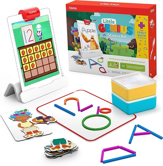 Osmo - Little Genius Starter Kit for iPad + Early Math Adventure - 6 Educational Learning Games -... | Amazon (US)