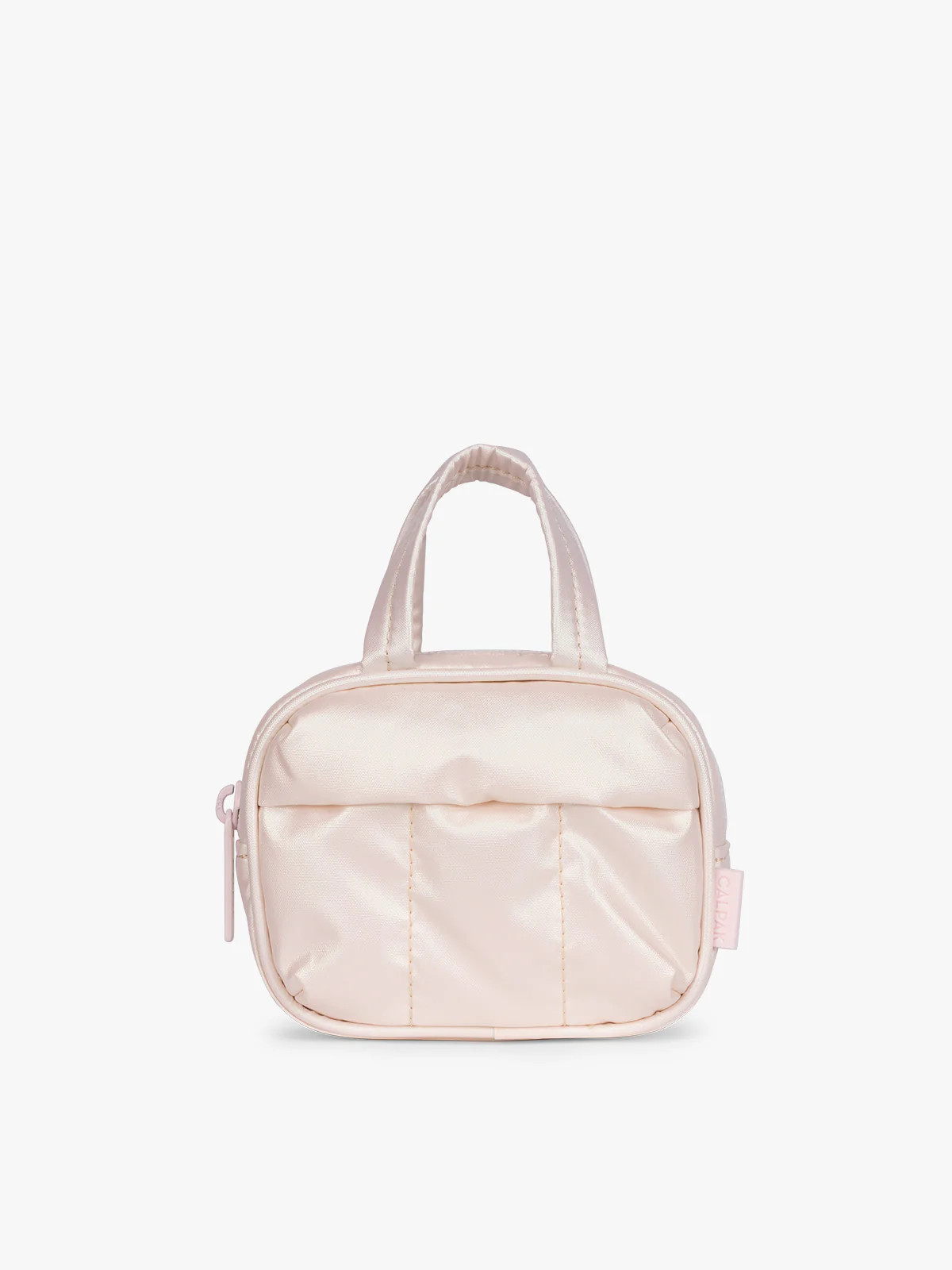 Luka Duffel Zip Bag Charm in Pearlescent | CALPAK