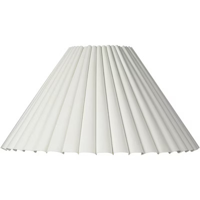 Brentwood Large Box Pleat Empire Lamp Shade 7" Top x 20.5" Bottom x 10.75" High x 12.5" Slant (Sp... | Target