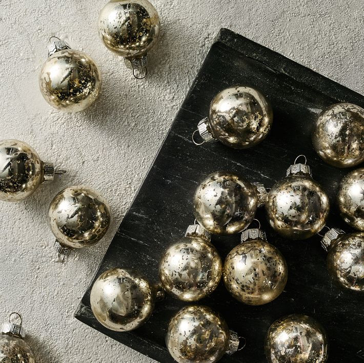 Mercury Boxed Ornaments (Set of 25) | West Elm (US)