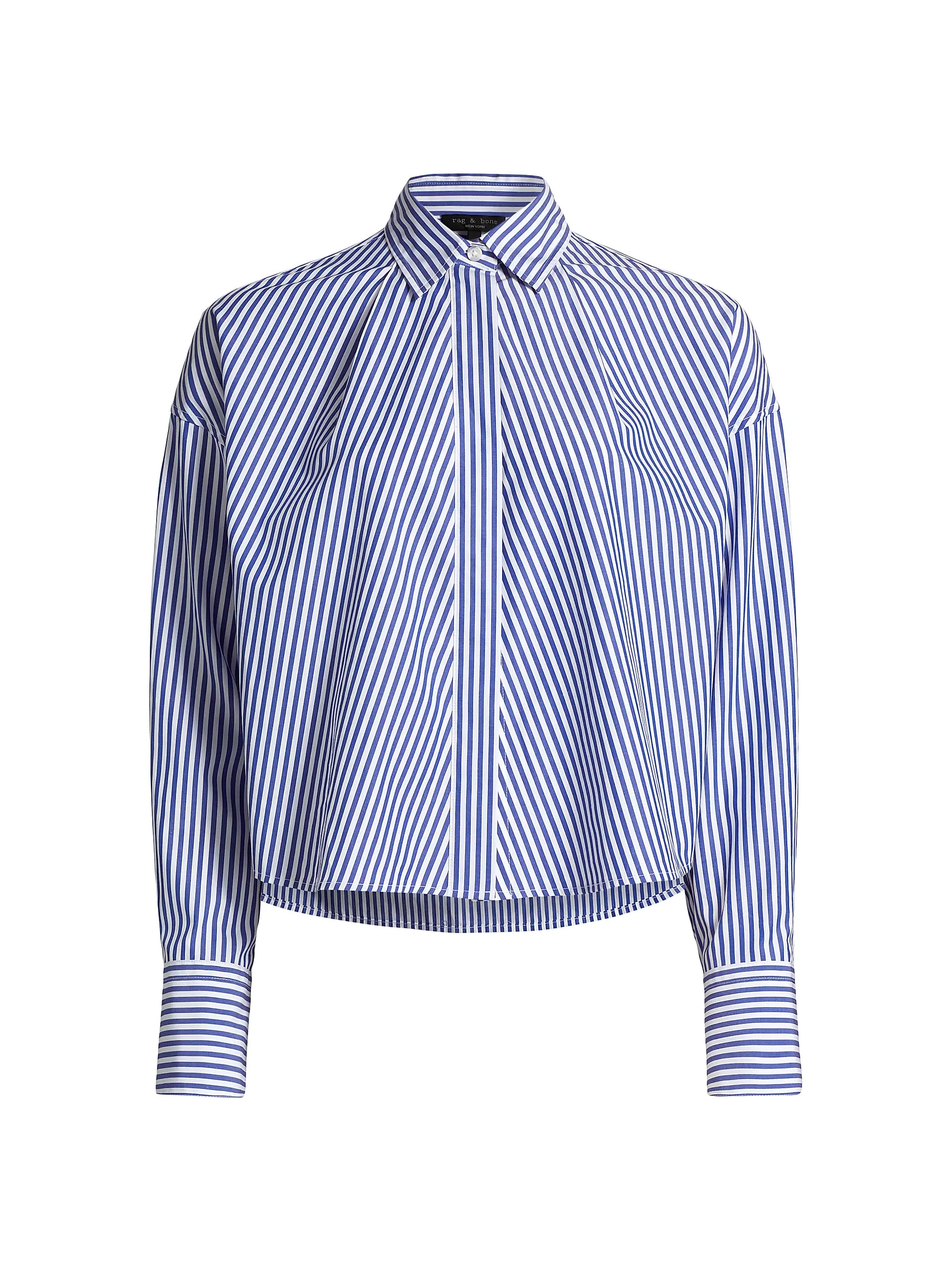 Martha Striped Poplin Shirt | Saks Fifth Avenue
