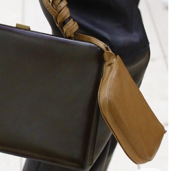 Celine Croissant mini pouch by Phoebe Philo 2017 brown | Poshmark