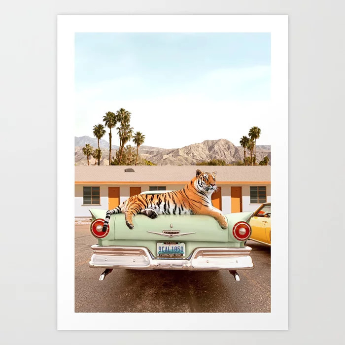 Tiger Motel Art Print | Society6
