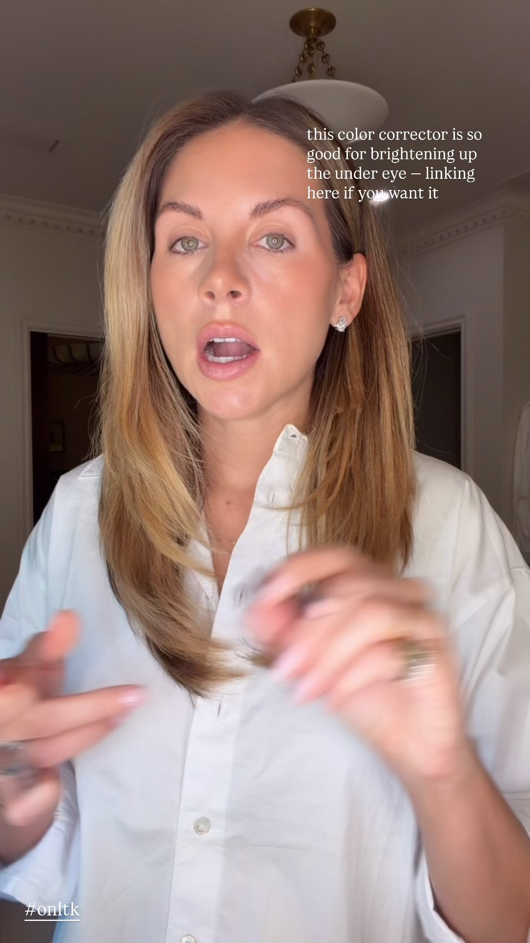 This is so good for brightening the undereye area and highlighting around the face. I got the “Baby Pink” shade!
