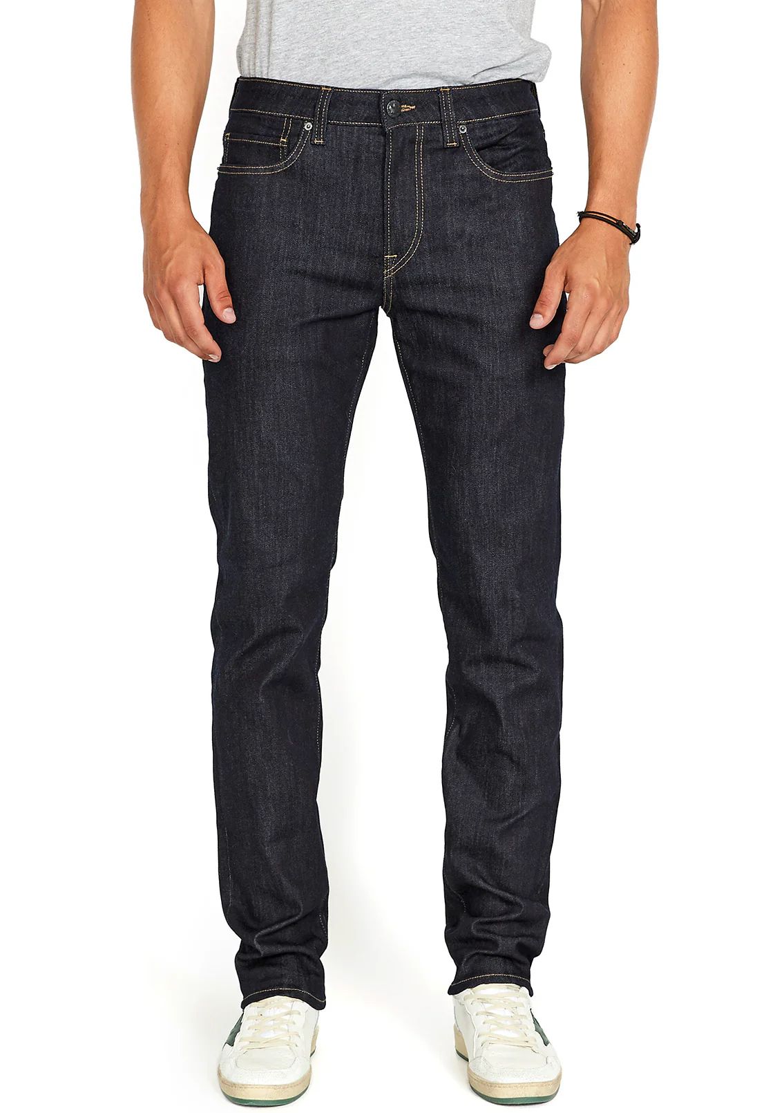 Relaxed Tapered Ben Men's Rinsed Blue Jeans - BM22638 | Buffalo David Bitton