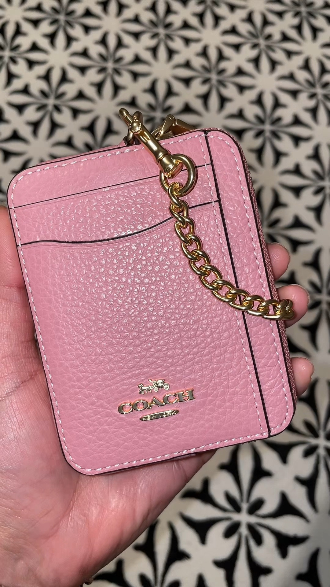 Coach Zip Card Case 
#coachwallet #coachoutlet #pink #fashion #viralwallet #zipcardcase  #LTKGiftGuide 

#LTKHoliday #LTKGiftGuide