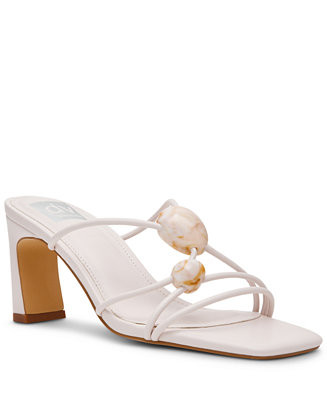 DV Dolce Vita Women's Leesha Strappy Stone High Heel Dress Sandals - Macy's | Macy's