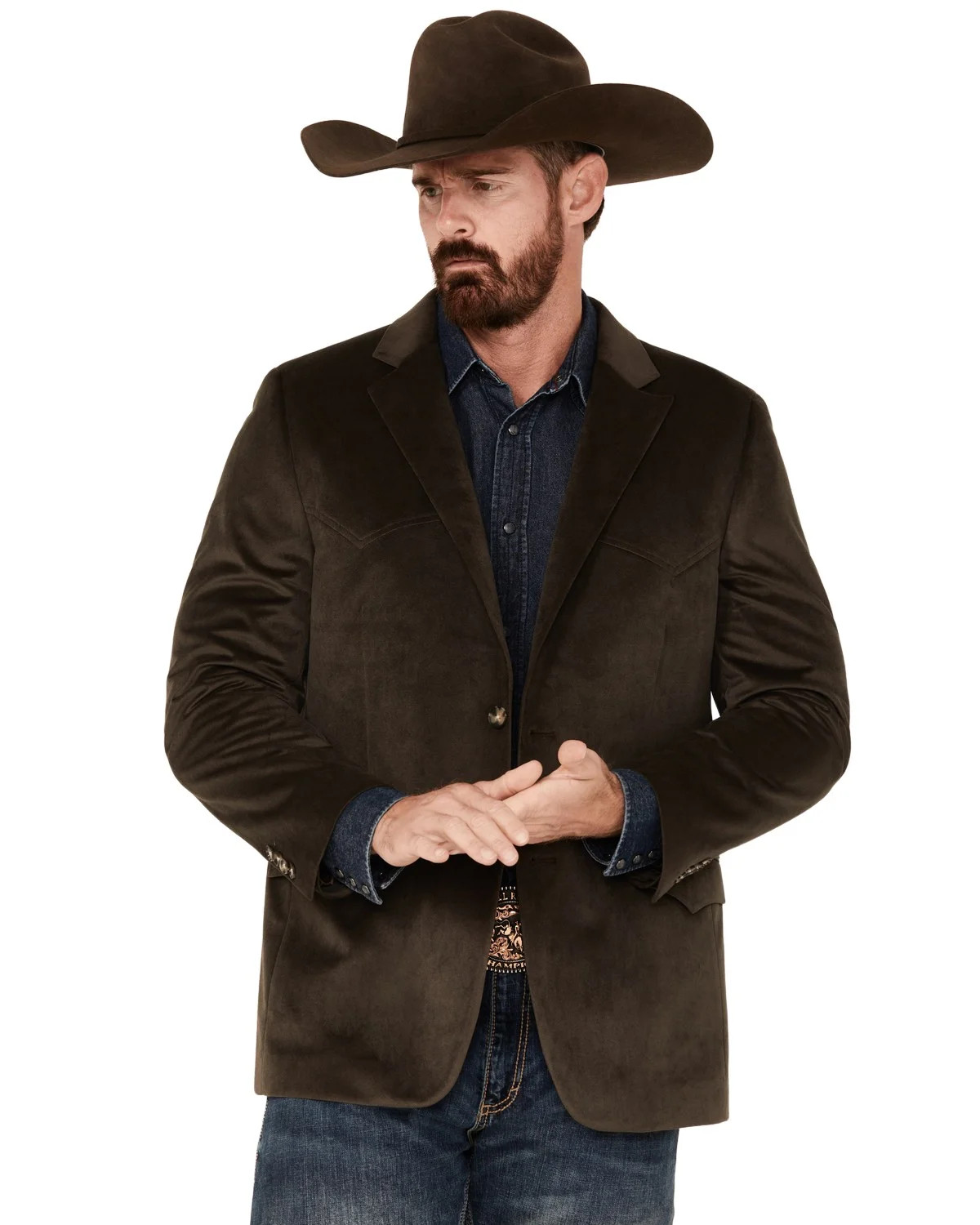 Cody James Men's Sueded Sportcoat Brown 42 REG  US - Walmart.com | Walmart (US)