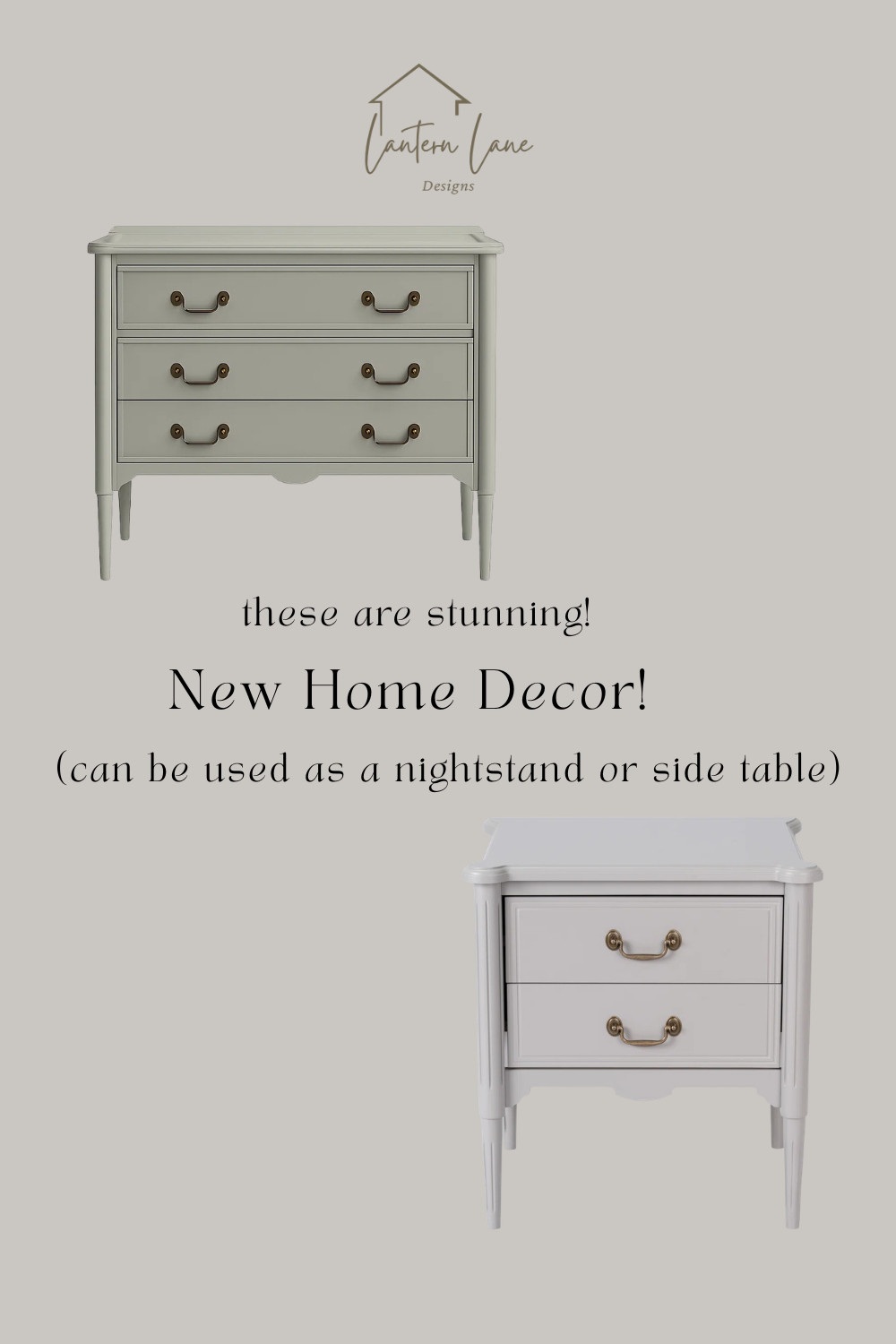 New home decor! I can't get over how beautiful these tables are. The handles and design are perfect. Come in white and gray. Can be used as a side table or nightstand. I think I am getting one!

living room decor, bedroom decor, living room furniture, bedroom furniture 

 #LTKHome #LTKSaleAlert