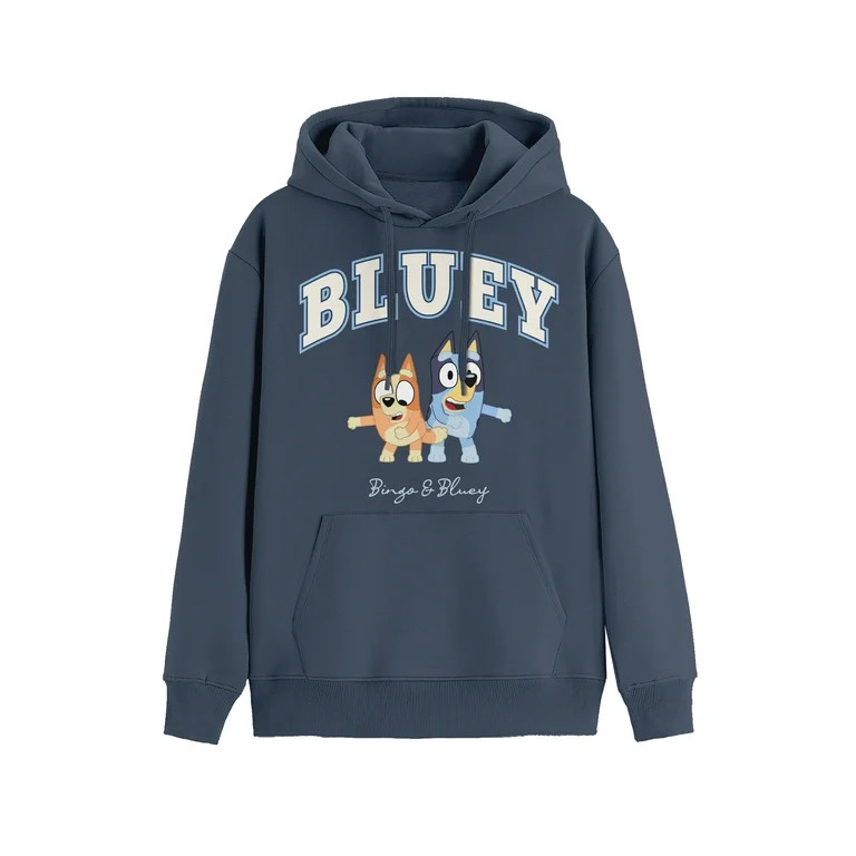 Bluey Mens Graphic Print Hoodie, Sizes XS-3XL | Walmart (US)