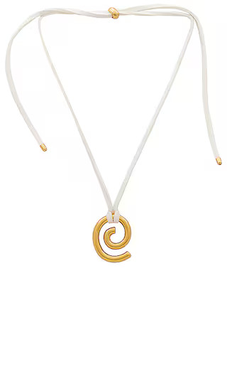 X Sivan Ayla Shell Pendant Necklace in Gold | Revolve Clothing (Global)