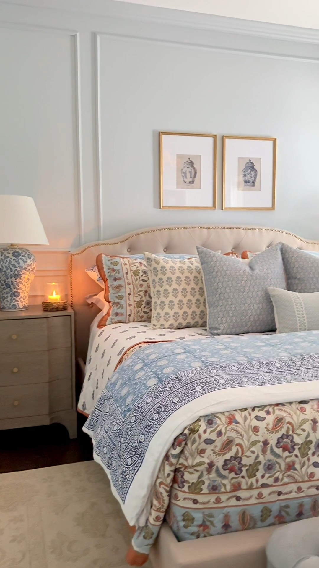 #Ad #WayfairPartner #Wayfair 
Our bedroom got a chic fall refresh with gorgeous bedding from @Wayfair! Layers of warm and cozy pattern and color are the perfect mix for the season!

#LTKfall #LTKstyletip #LTKhome