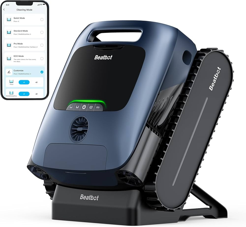 Aquasense Pro Pool Cleaner Robot with Wireless Charging Dock, Clarifies Water, Skims Water Surfac... | Amazon (US)