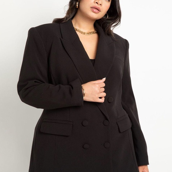 eloquii | strong shoulder blazer | size: us 18 | Poshmark