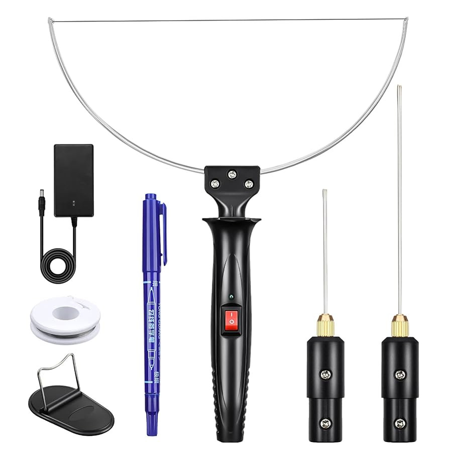 GOCHANGE 3 in 1 Foam Cutter Electric Styrofoam Cutting Tool, 100-240V / 18W Hot Knife Foam Cutter... | Amazon (US)