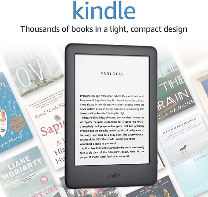 Certified Refurbished Kindle - Now with a Built-in Front Light - White - Ad-Supported | Amazon (US)