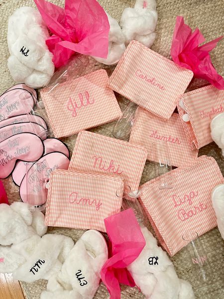 Sprinkled with Pink personalized Bachelorette goodies ✨ #personalized #monogram #Bachelorette #giftbag 

#LTKitbag #LTKGiftGuide #LTKunder100