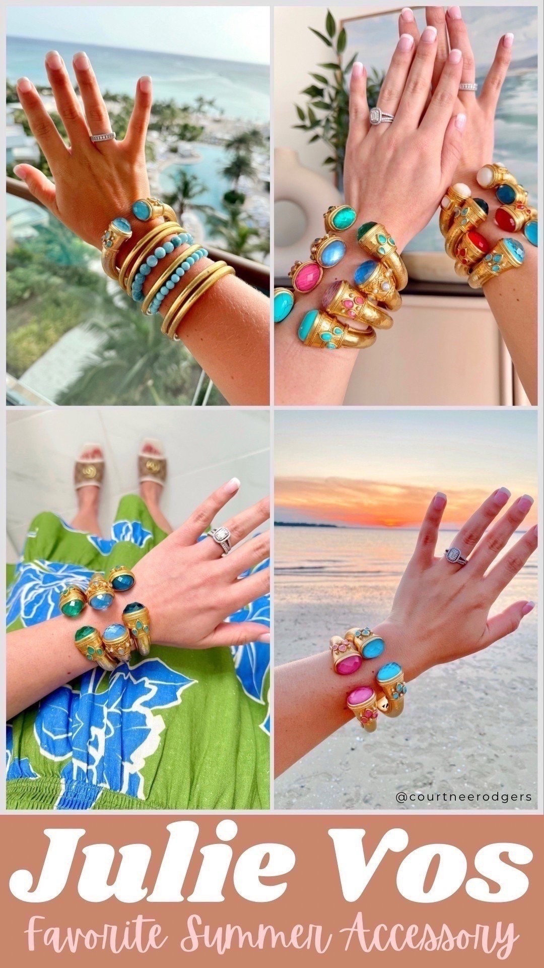 My favorite bangle for Spring and Summer! Code: ENJOY50 for $50 off $300! 💚🩵💙

Julie Vos, bracelets, Mother’s Day gifts, gifts for her, vacation style

#LTKMothersDay #LTKootd #LTKgrwm