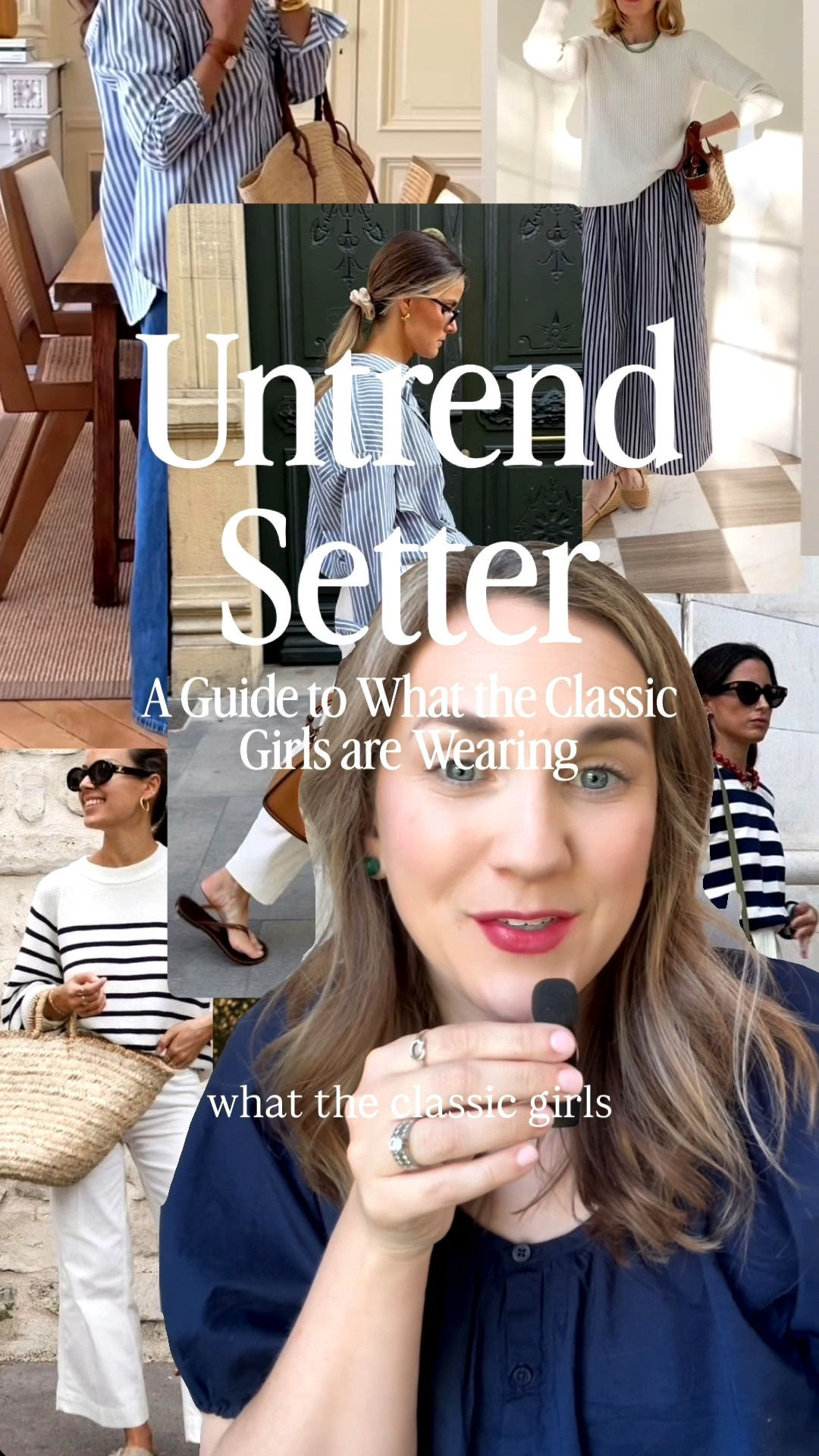 Untrend Setter - A Guide to What the Classic Girls are Wearing 

Classic French Stripe- The print that goes with everything - wear her with any bottom, wear her as a set, and I love a stripe maxi or dress! 

#LTKSeasonal #LTKstorytime #LTKgrwm
