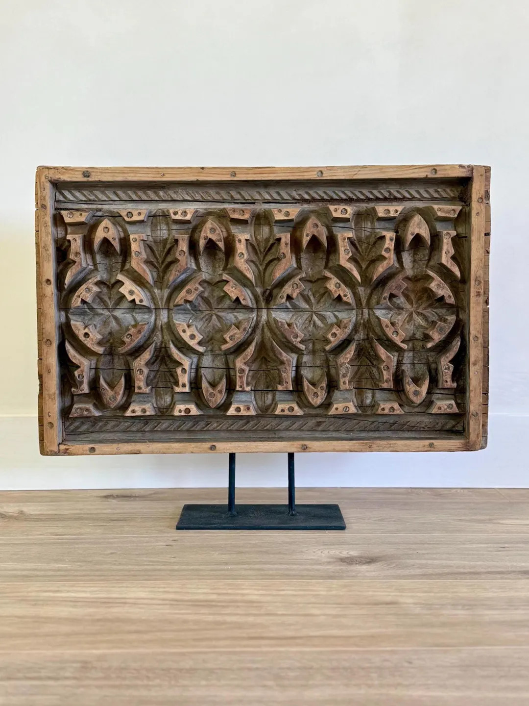 Vintage Concrete Mold with Stand Large | Console Decor | Etsy (US)