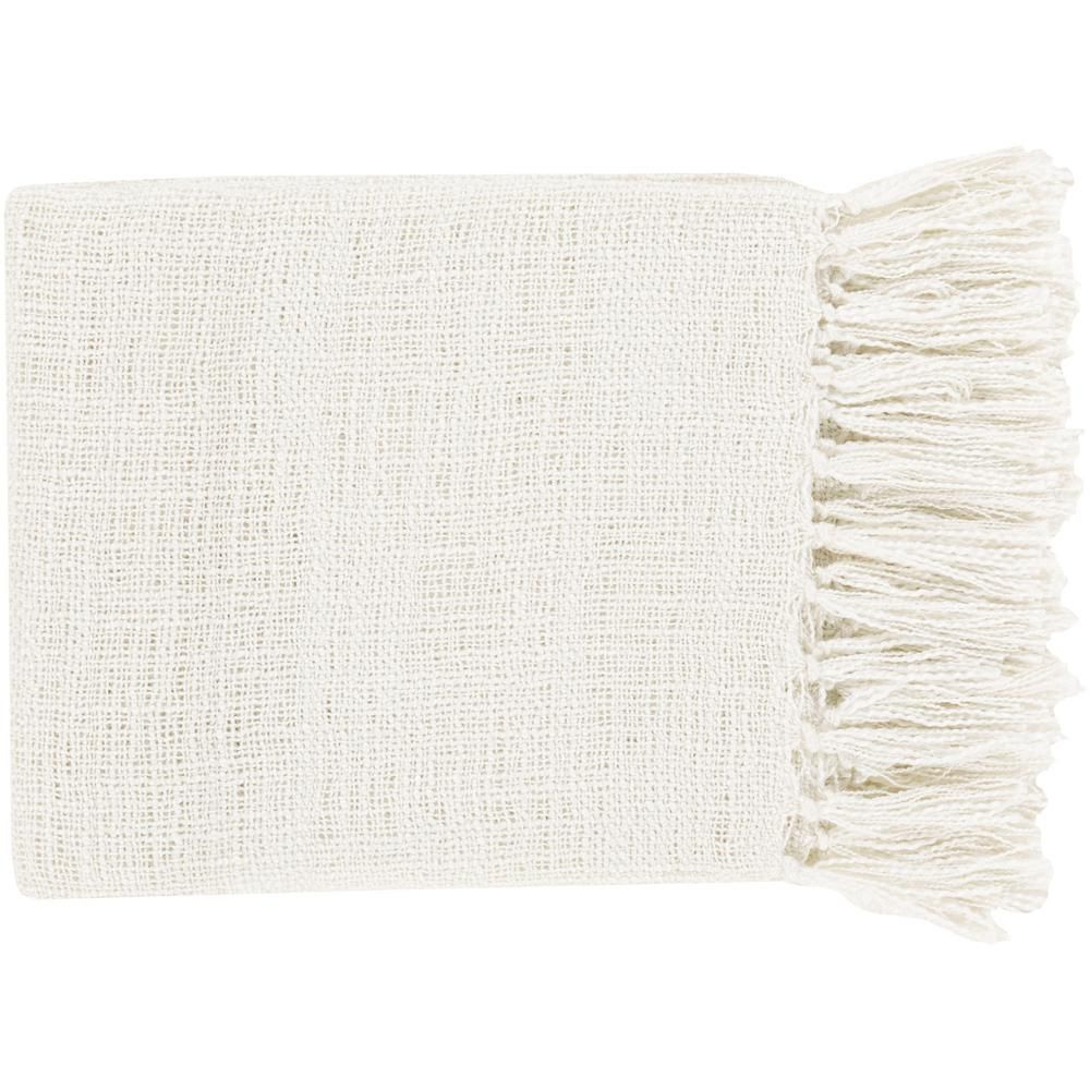 Artistic Weavers Madelyn Ivory Throw Blanket | The Home Depot